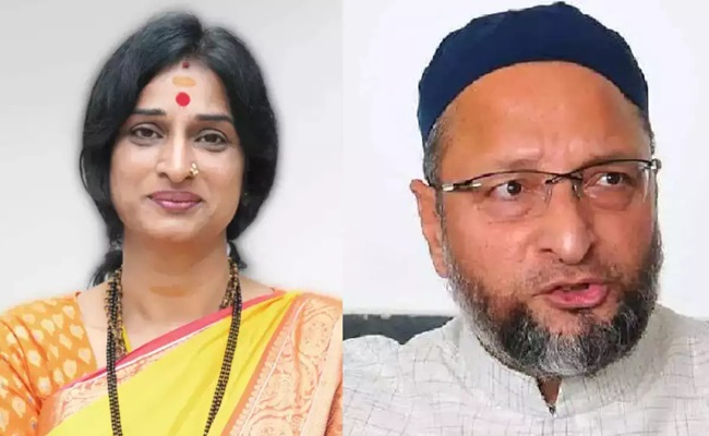 Madhavi Latha's Hitting Humor On Owaisi